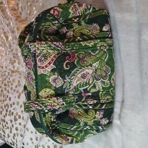 Vera Bradley cotton quilted shoulder bag